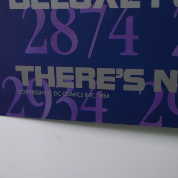 VTG 1984 Legion of Super-Heroes DC Comics Promo Comic Shop Poster 22"x17" - Picture 2 of 7